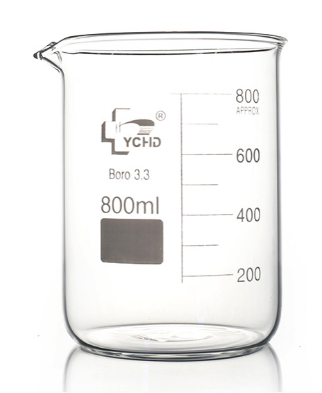 Pyrex Griffin Lab Beaker, Glass, 800ml GW-38