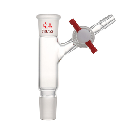 Adapter, Vacuum, With 2MM PTFE Stopcock